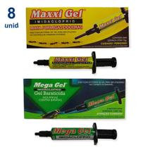 Kit 4 Elimina Barata 10g + Kit 4 Elimina Formiga 10g Marca Maxxi Uso Doméstico - Envio Já