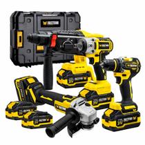 Kit 4 Em 1 Multi Ferramentas A Bateria Brushless FST001K