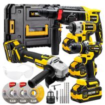 Kit 4 em 1 Multi Ferramentas á Bateria com Acessórios