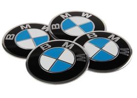 Kit 4 Emblema Adesivo Calota Central compatível BMW X1X3X5 Kit 4 Emblema Adesivo Calota Central compatível BMW X1X3X5