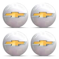 Kit 4 Emblema Resinado Gm Calota 48mm