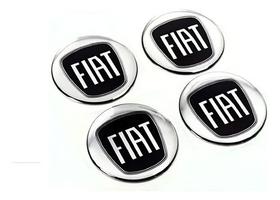 Kit 4 Emblema Resinado Todos Fiat Roda Centro Calota 48mm Preto Kit 4 Emblema Resinado Todos Fiat Roda Centro Calota 48mm Preto