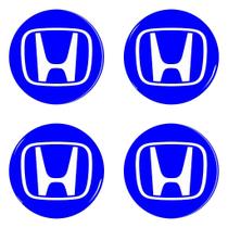 Kit 4 Emblemas Roda Resinado 7cm Honda Kit 4 Emblemas Roda Resinado 7cm Honda