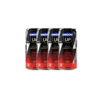 Kit 4 Energético Engov UP Taurina Cafeína e Arginina Sabor Melancia Zero Açúcares 269ml