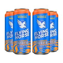 Kit 4 Energético Flying Horse Manga Juice Liberte 473ml
