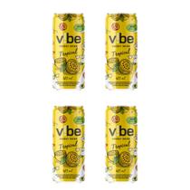 KIT 4 Energético Vibe Energy Drink Tropical 473ml