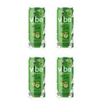 KIT 4 Energético Vibe Maça Verde 473ml