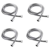 Kit 4 Engate Flexível Chuveirinho Ducha Compacta Para Banheiro Higiênica 120cm Abs Kit 4 Engate Flexível Chuveirinho Ducha Compacta Para Banheiro Higiênica 120cm Abs