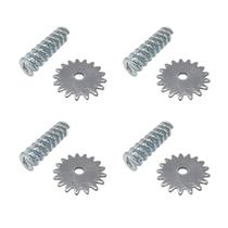 Kit 4 Engrenagem Rosca Sem Fim Direita Varão Grill Giratór Kit 4 Engrenagem Rosca Sem Fim Direita Varão Grill Giratór