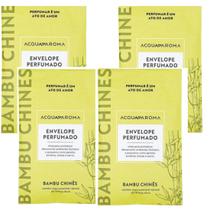 Kit 4 Envelopes Perfumados Bambu Chinês 36g