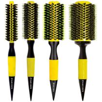 Kit 4 Escova De Cabelo Marco Boni Profissional Térmica Em Cerâmica Premium Cerdas Duplas De Javali Kit 4 Escova De Cabelo Marco Boni Profissional Térmica Em Cerâmica Premium Cerdas Duplas De Javali