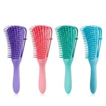 Kit 4 Escova Pente Polvo Cabelo Cacheado Crespo Desembaraçar Kit 4 Escova Pente Polvo Cabelo Cacheado Crespo Desembaraçar