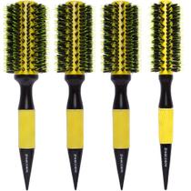 Kit 4 escovas profissionais ceramica P M M G marco boni Kit 4 escovas profissionais ceramica P M M G marco boni