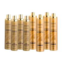Kit 4 Escovas Progressivas Plastia 1L e 4 Anti Residuo 500ml Kit 4 Escovas Progressivas Plastia 1L e 4 Anti Residuo 500ml