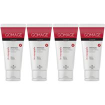 Kit 4 Esfoliante Corporal Gomage Renova Regenera Pele Dokmos