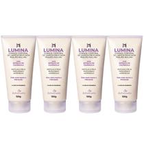 Kit 4 Esfoliante Corporal Lumina Gomage Pele Aspera Atacado