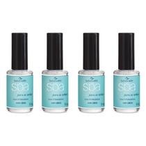Kit 4 Esmalte Base Fortelece Unha com Calcio Evita Quebrar Kit 4 Esmalte Base Fortelece Unha com Calcio Evita Quebrar