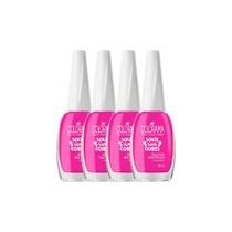 Kit 4 Esmalte Colorama Solte Suas Cores Cor Rolê em São Paulo Cremoso 8ml Kit 4 Esmalte Colorama Solte Suas Cores Cor Rolê em São Paulo Cremoso 8ml