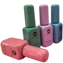 Kit 4 Esmaltes Atacado Tons Pastel Cremoso Perfect Cores