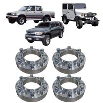 Kit 4 Espaçador Alargador Roda Hilux SW4 /05 Bandeirante