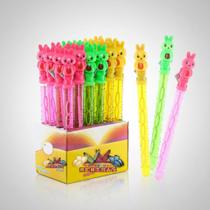 Kit 4 Espadas Com Líquido Bolha Sabão Gigante Coelhinho