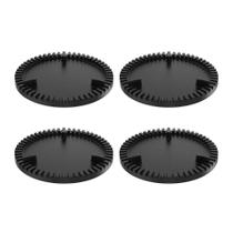 Kit 4 Espalha Chama de Fogão Queimador Simples Ferro 13cm
