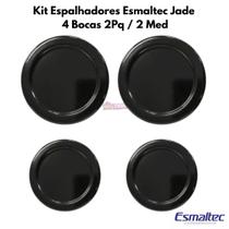 Kit 4 Espalhadores Fogão Esmaltec Jade 2PQ / 2MD Kit 4 Espalhadores Fogão Esmaltec Jade 2PQ / 2MD