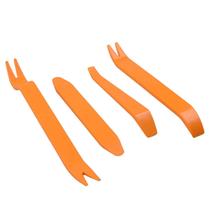 Kit 4 Espatulas Extratora Grampos Acabamentos Radio Carro