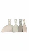 Kit 4 Espátulas Plásticas Dentadas P/ Resina Massa Kit 4 Espátulas Plásticas Dentadas P/ Resina Massa