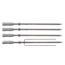 Kit 4 Espetos Cabo Térmico 65cm para Churrasqueiras Titan Kit 4 Espetos Cabo Térmico 65cm para Churrasqueiras Titan