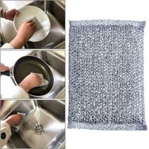 Kit 4 Esponjas de Pia Bucha Lava Louça Limpeza Domestica Cozinha Extrema Abisorção Sete Estrela