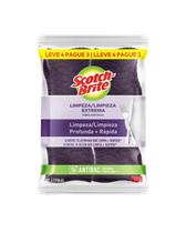 Kit 4 Esponjas Scotch Brite 3M