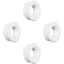 Kit 4 Espude para Ligacao de Vaso Sanitario Tigre PVC Branco