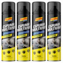 Kit 4 Espuma Multiuso Mágica Limpeza a Seco Estofados Tapetes Mundial Prime 300ml Kit 4 Espuma Multiuso Mágica Limpeza a Seco Estofados Tapetes Mundial Prime 300ml