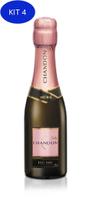 Kit 4 Espumante Baby Chandon Brut Rosé 187ml