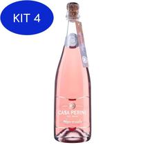 Kit 4 Espumante Casa Perini Moscatel Aquarela 750ml