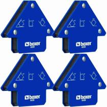 Kit 4 Esquadro Magnético Para Solda 12kg - Boxer