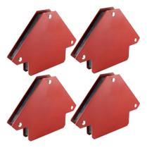 Kit 4 Esquadros Magnéticos Mfl: Precisão E Agilidade Para So