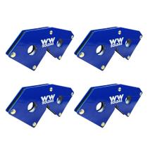 Kit 4 esquadros magneticos para solda 18kgs/40lbs wwsoldas