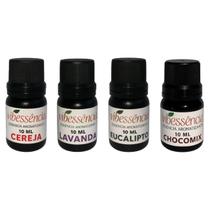 Kit 4 Essencia Difusor Aromatizador Fragrancia Top - Sortido Vibessencia
