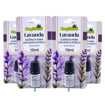 Kit 4 Essência p/ Difusor Elétrico Lavanda Mogilândi 10ml