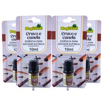 Kit 4 Essência p/ Difusor Elétrico Lavanda Mogilândi 10ml