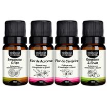 Kit 4 Essências Premium 10ml - Pomar Encantado