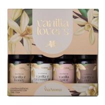 Kit 4 Essências Vanilla Lovers (VIA AROMA) Kit 4 Essências Vanilla Lovers (VIA AROMA)