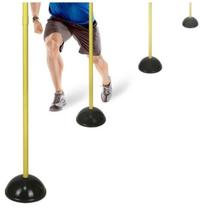 Kit 4 Estacas Agilidade Treinamento Funcional Circuito 1,60m
