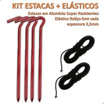 KIT 4 ESTACAS (MOD101331) + 2 Elásticos para varetas KIT 4 ESTACAS (MOD101331) + 2 Elásticos para varetas