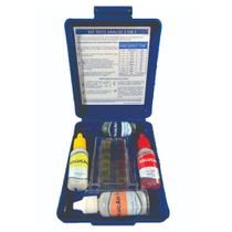 kit 4 Estojo de análise Cloro, PH e Alcalinidade - Aquality