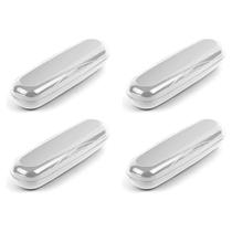 Kit 4 Estojo Multiuso Dental Escova E Pasta De Dente Case