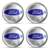 Kit 4 Etiquetas de Emblema Ford Resinada 48mm - Real Shop