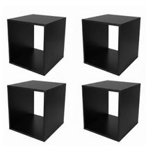 Kit 4 Expositor Nicho Para Vitrine Prateleira MDF 40x35x35cm Kit 4 Expositor Nicho Para Vitrine Prateleira MDF 40x35x35cm